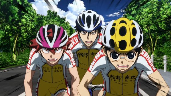 Yowamushi Pedal Grande Road en español - Corriendo al máximo en el lago Yamanaka