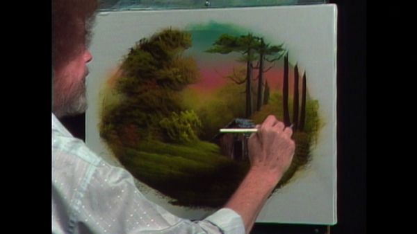 The Joy of Painting with Bob Ross - Cabin at Trail's End