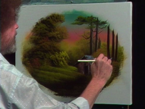 The Joy of Painting with Bob Ross - Cabin at Trail's End