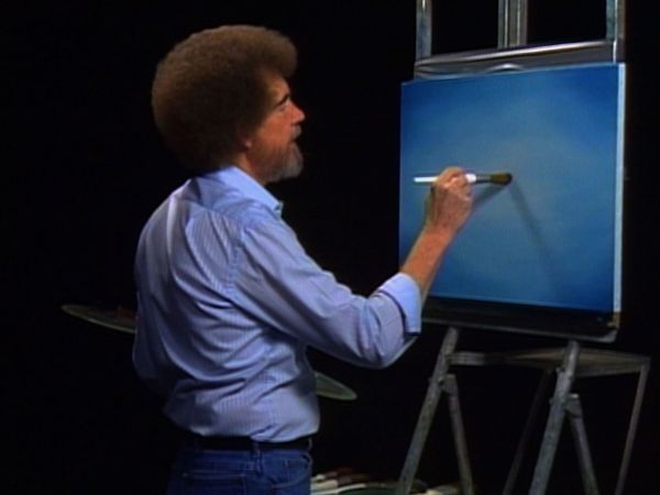 The Joy of Painting with Bob Ross - Frozen Beauty in Vignette