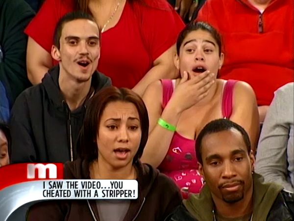 The Maury Show - I Saw You Cheat With a Stripper!