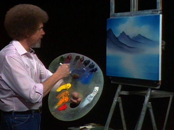 The Joy of Painting with Bob Ross - Mirrored Images