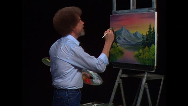 The Joy of Painting with Bob Ross - Gray Mountain