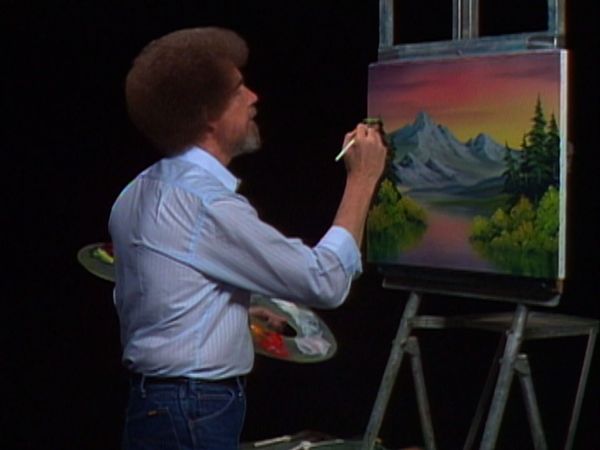 The Joy of Painting with Bob Ross - Gray Mountain