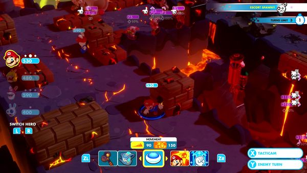 Mario + Rabbids Kingdom Battle Gameplay - Zebra Gamer - World 4 Challenges!
