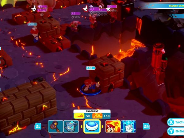 Mario + Rabbids Kingdom Battle Gameplay - Zebra Gamer - World 4 Challenges!