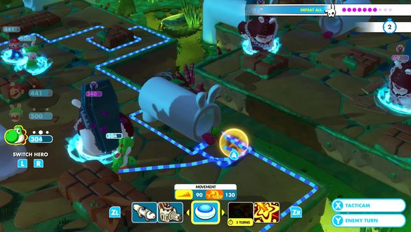 Mario + Rabbids Kingdom Battle Gameplay - Zebra Gamer - Secret Chapters!