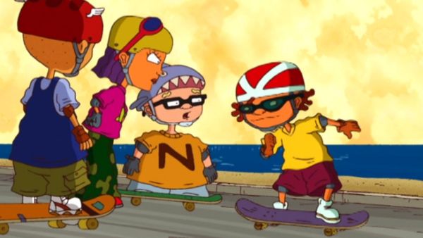 Rocket Power - En el nido del halcón / Vertical contra Calle