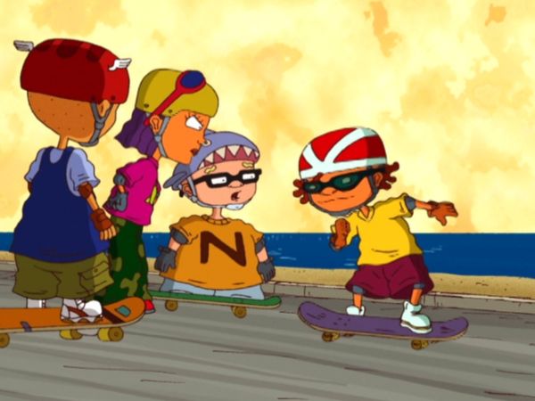 Rocket Power - En el nido del halcón / Vertical contra Calle