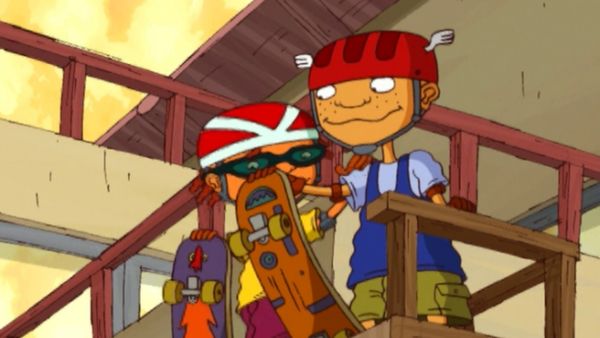 Rocket Power - O novo professor, meu velho amigo / Otto e o castigo