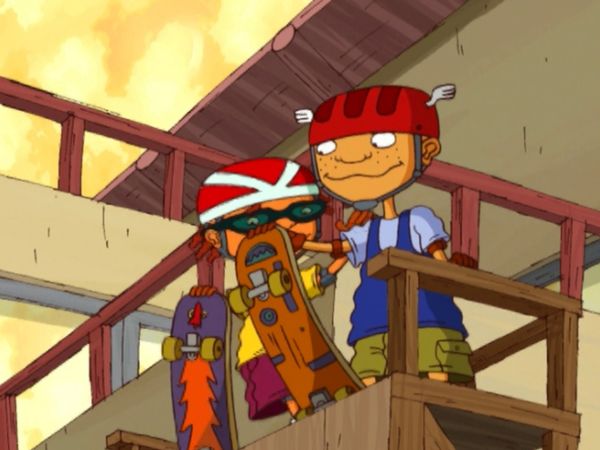 Rocket Power - O novo professor, meu velho amigo / Otto e o castigo