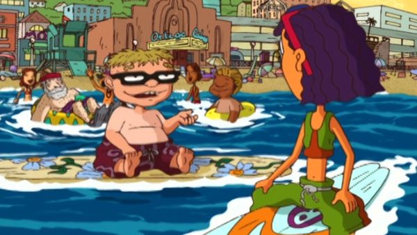 Rocket Power - Isca de tubarão / Aventura no parque
