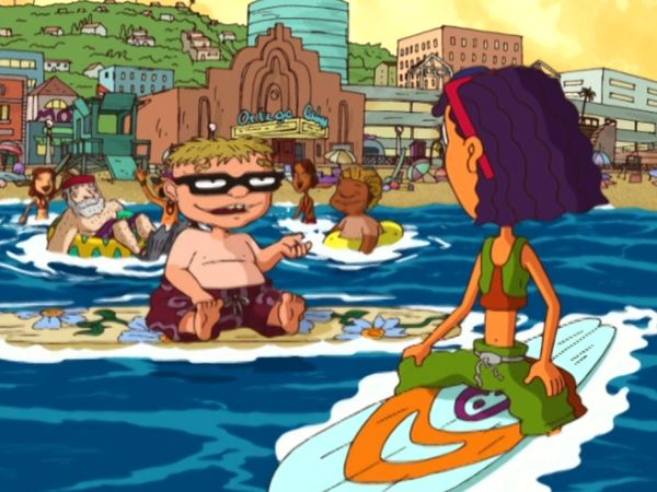 Rocket Power - Isca de tubarão / Aventura no parque