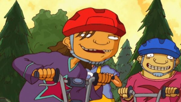 Rocket Power - Escape de la montaña de Lars / Un día oscuro y tormentoso