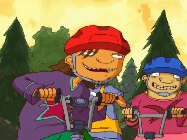 Rocket Power - Escape de la montaña de Lars / Un día oscuro y tormentoso