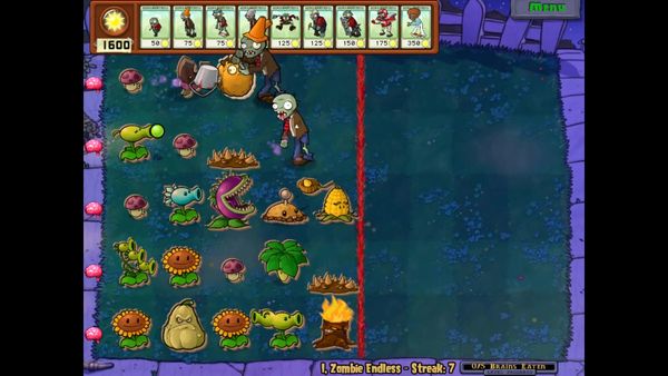 Plants vs. Zombies Gameplay - Zebra Gamer - Clip: I, Zombie Endless!