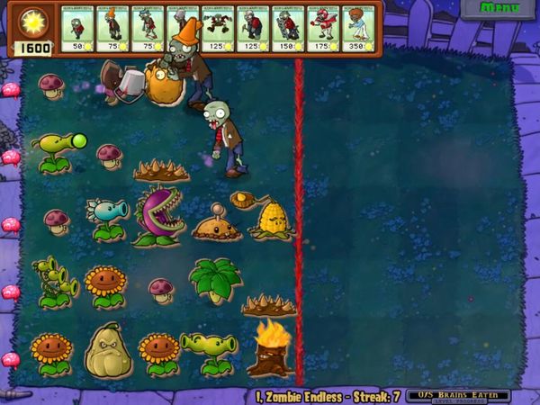 Plants vs. Zombies Gameplay - Zebra Gamer - Clip: I, Zombie Endless!