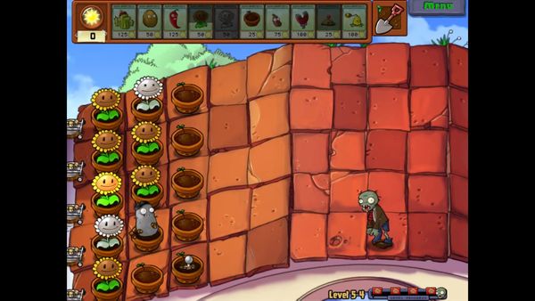 Plants vs. Zombies Gameplay - Zebra Gamer - Clip: New Game+ World 5!