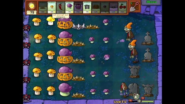 Plants vs. Zombies Gameplay - Zebra Gamer - Clip: New Game+ World 2!