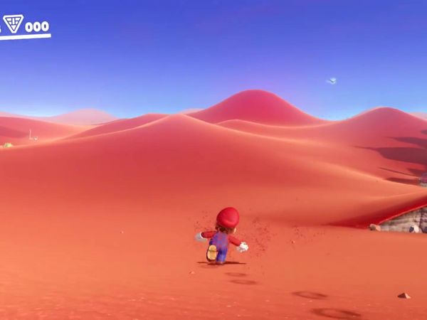 Super Mario Odyssey Gameplay - Zebra Gamer - Clip: Retro Luigi! New Hint Art!