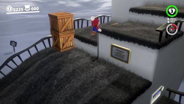 Super Mario Odyssey Gameplay - Zebra Gamer - Clip: New Hint Art! Cap Kingdom Balloon World!