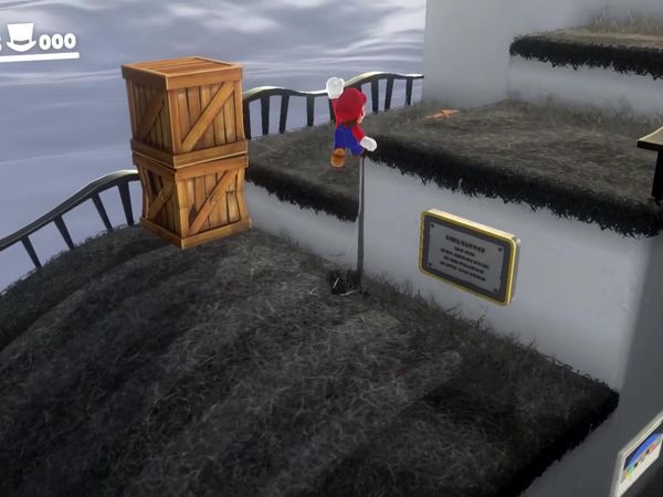 Super Mario Odyssey Gameplay - Zebra Gamer - Clip: New Hint Art! Cap Kingdom Balloon World!