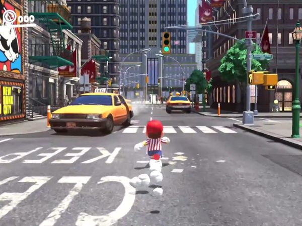 Super Mario Odyssey Gameplay - Zebra Gamer - Clip: New Hint Art! Metro Kingdom Balloon World!