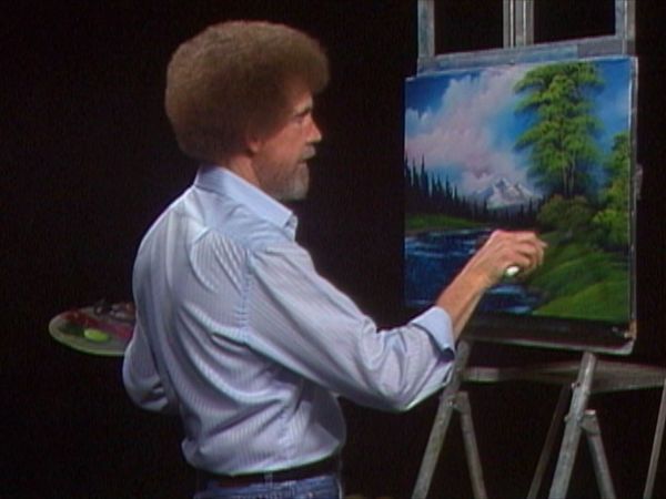 The Joy of Painting with Bob Ross - Downstream View