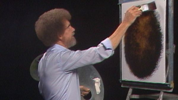 The Joy of Painting with Bob Ross - Enchanted Falls Oval