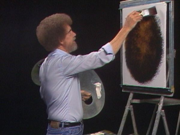 The Joy of Painting with Bob Ross - Enchanted Falls Oval