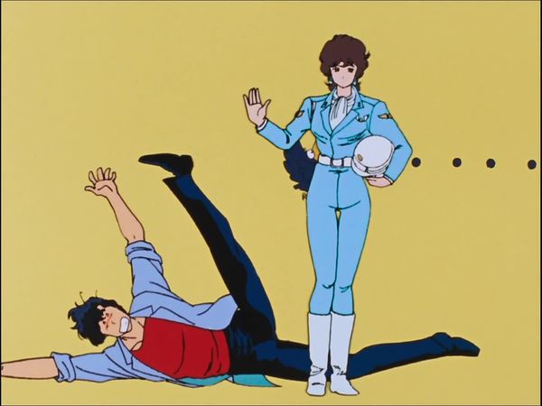City Hunter 2 - Moving Violation in Love: Ryo and the beautiful Motorcycle Cop.