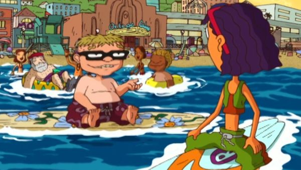 Rocket Power - Carnada del tiburón / Un paseo por el parque