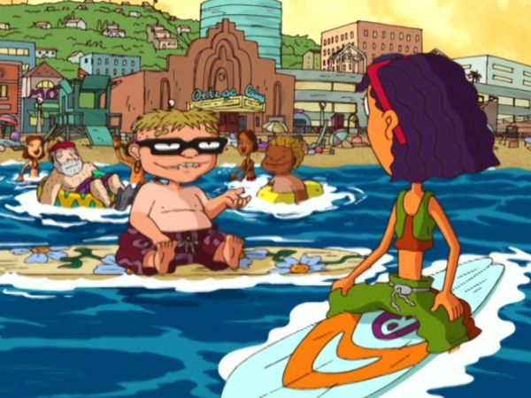 Rocket Power - Carnada del tiburón / Un paseo por el parque