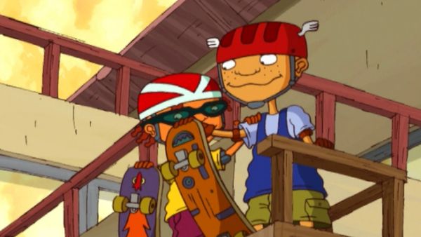 Rocket Power - El señor B está en la casa / El rompe-tablas Otto
