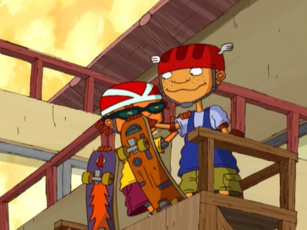 Rocket Power - El señor B está en la casa / El rompe-tablas Otto