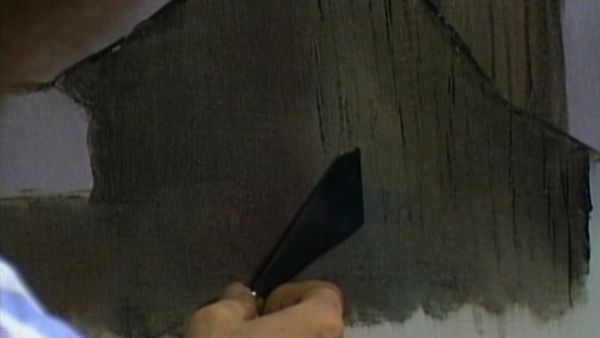 The Joy of Painting with Bob Ross - Barn in Snow Oval