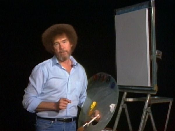 The Joy of Painting with Bob Ross - Golden Mist Oval