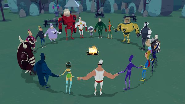 La Ligue des Super Vilains - La Fête de l’amitié // Gromamour