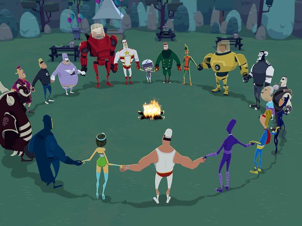 La Ligue des Super Vilains - La Fête de l’amitié // Gromamour