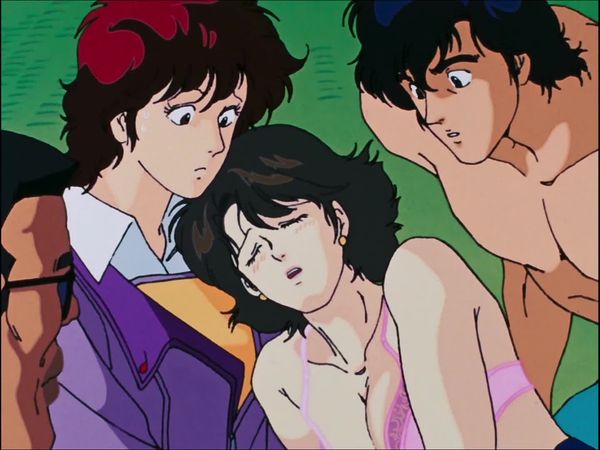 City Hunter - Utako's Cookie Anniversary: Moles on Her Chest and a Love Poem