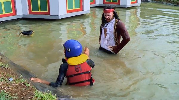 Nickelodeon Takeshi's Castle Indonesia - Worst Baddies