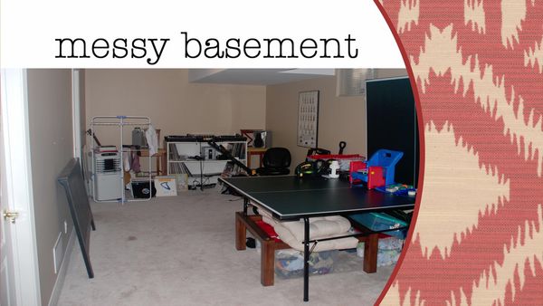 Sarah 101 - Clutter-free Basement