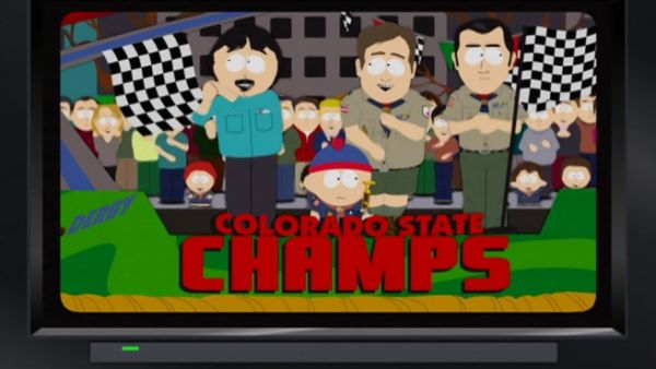 South Park - Carrera de autos de madera