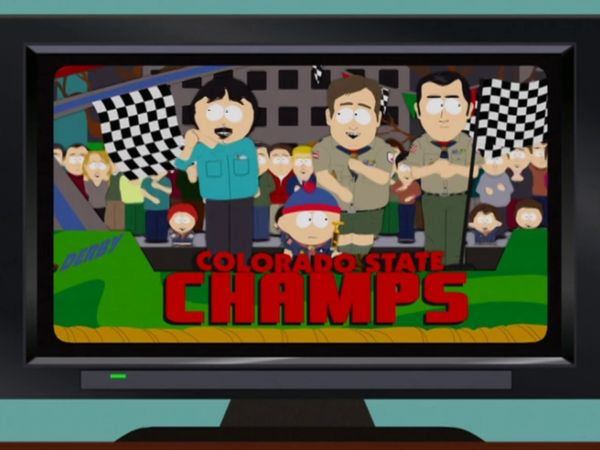 South Park - Carrera de autos de madera