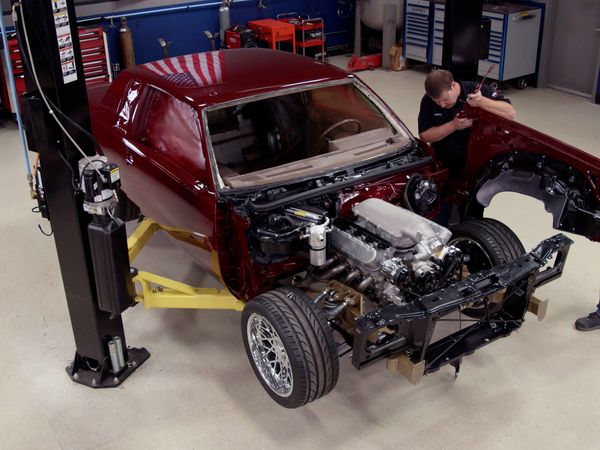 Detroit Muscle (LAS) - Construcción del Buck Regal de Cuerpo G, revisando los vidrios y lo que falte