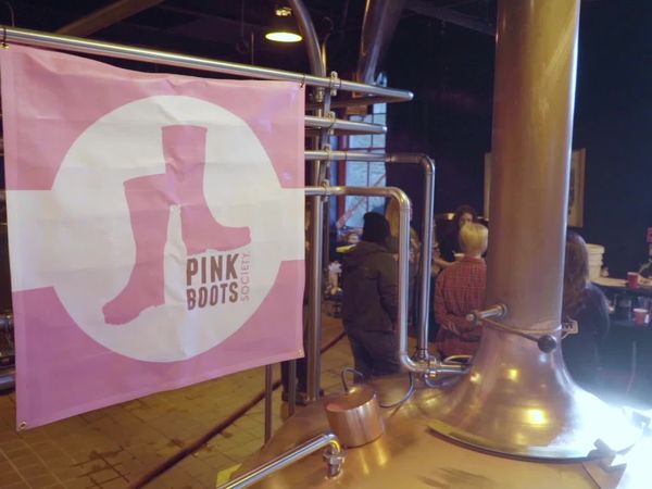Poured in PA - Pink Boots