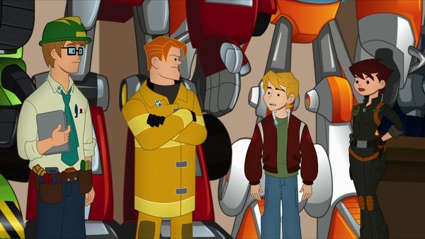 Transformers: Rescue Bots - Bridge Building