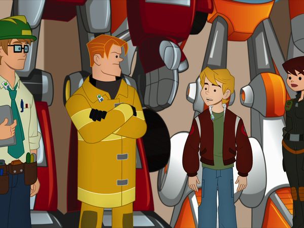 Transformers: Rescue Bots - Bridge Building