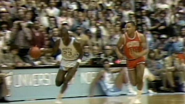 Origin Games - Virginia's Ralph Sampson Duels with Michael Jordan 1983