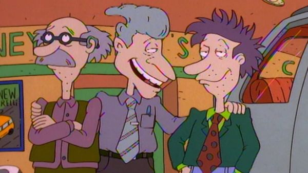 Rugrats - Submarino / Chuckie é canhoto